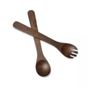 Wooden ‎ Serving Utensils Lipper International Walnut Beechwood Salad Server